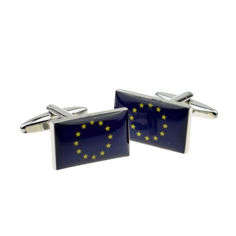 EU Flag Cufflinks Presented in a Box X2BOCF038