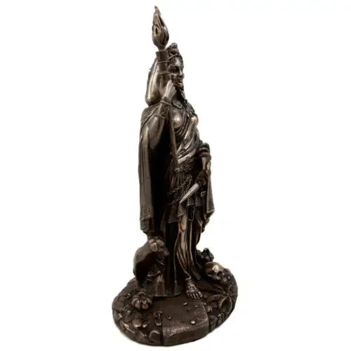 Goddess Hecate Bronze Statue