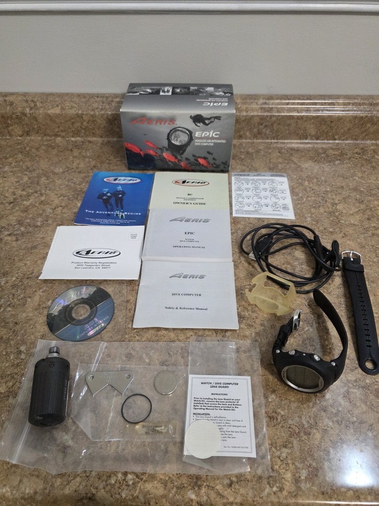 Aeris Epic Hoseless Air-Integrated Dive Computer