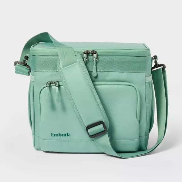 EMBARK 11QT SOFT SIDED COOLER - GREEN