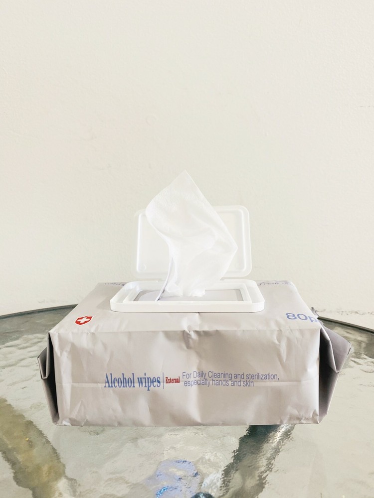 24 X 80Sheets Fresh Days 75% Alcohol Wipes