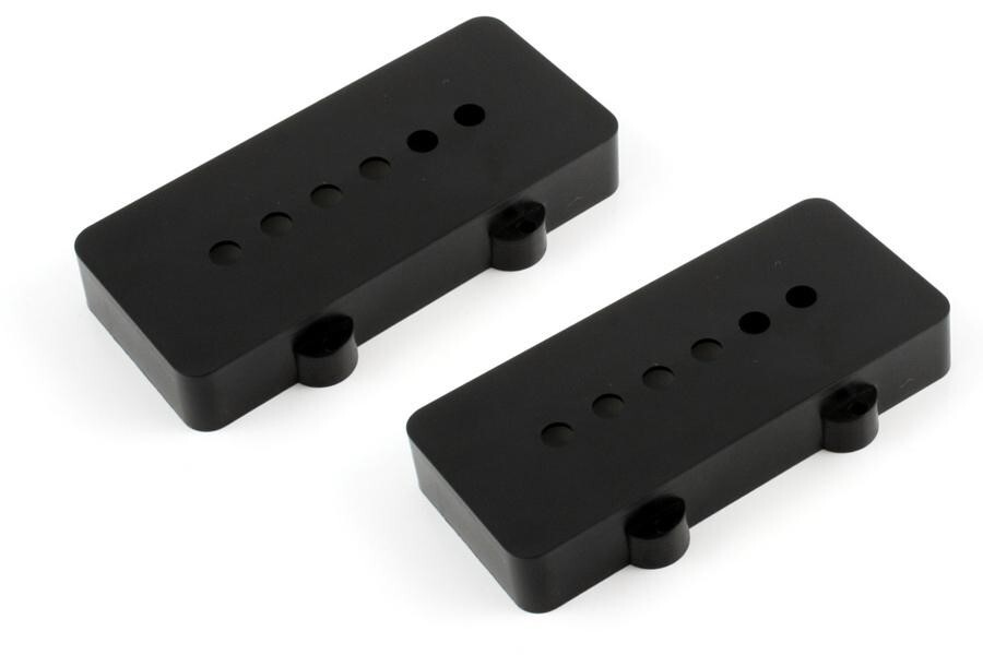 NEW - Pickup Covers (2) For Fender Jazzmaster - BLACK
