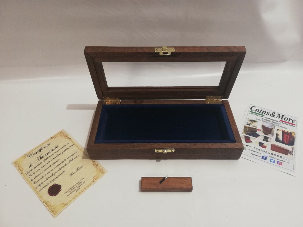 Wood Display Case For Knives Coins