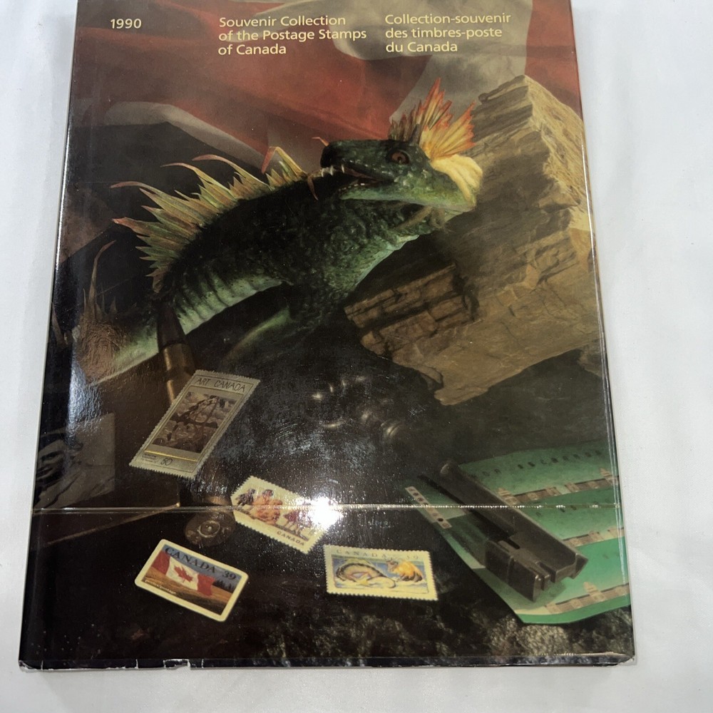 1990 Canada Post Yearbook Annual Official Stamp Issues - COMPLETE & MNH Set