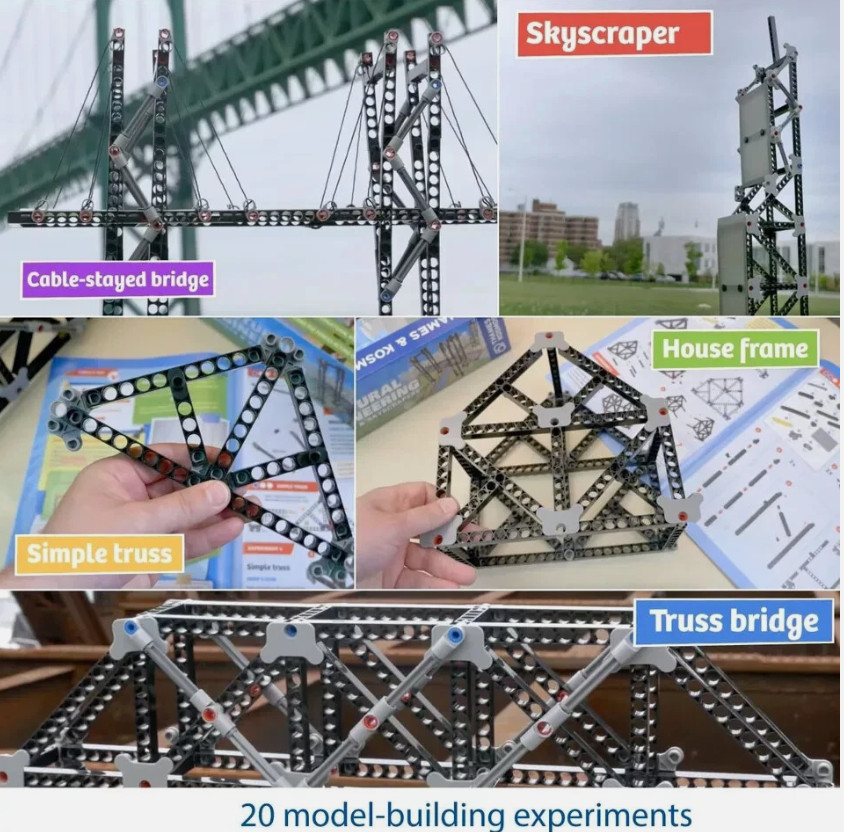 Thames & Kosmos Structual Engineering: Bridges & Skyscrapers