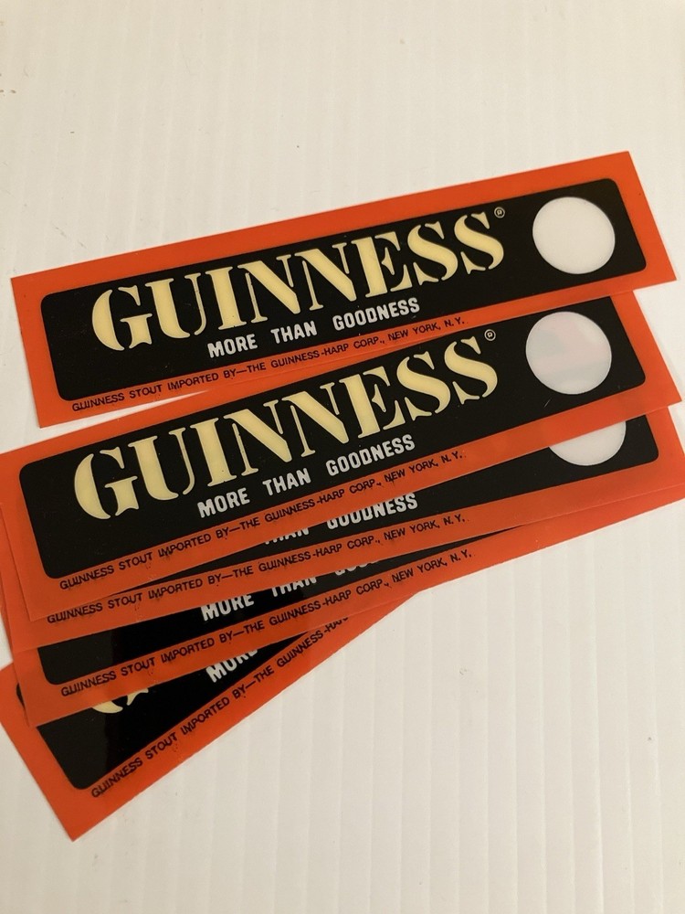 GUINNESS RAIL STRIPS  (5) NOS
