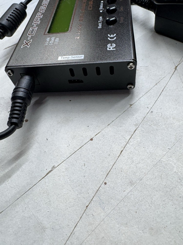 Battery Charger Multi Type Cell with LCD Display And W/ Some Connectors