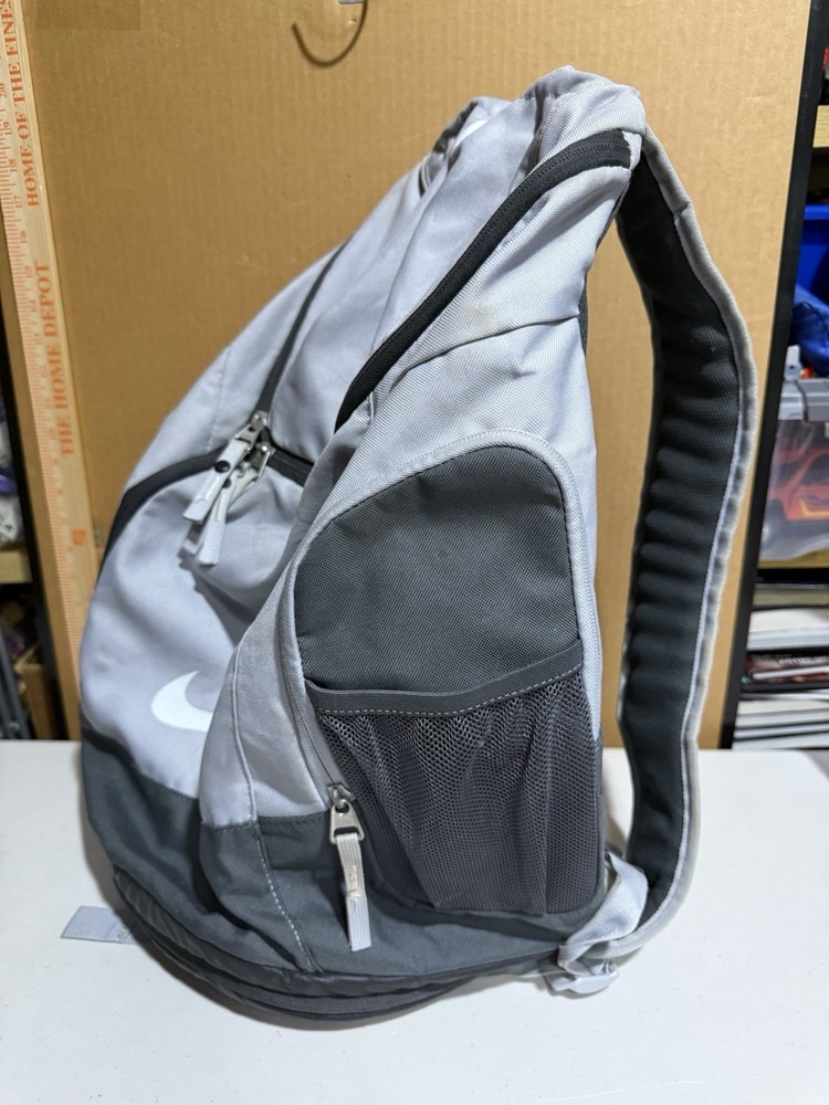 Nike: Gray Backpack