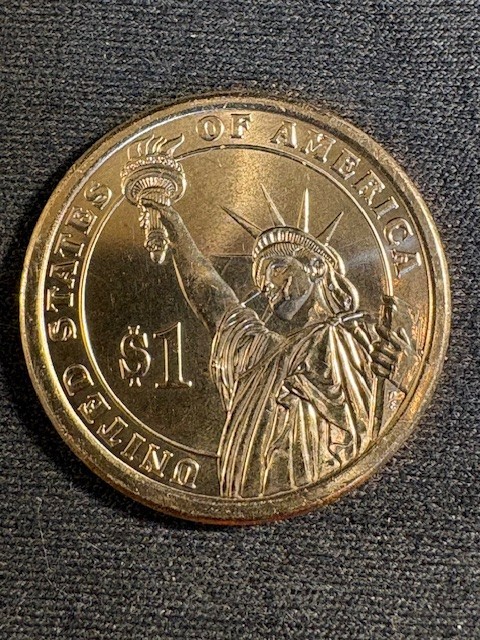 2009 D John Tyler Dollar MS