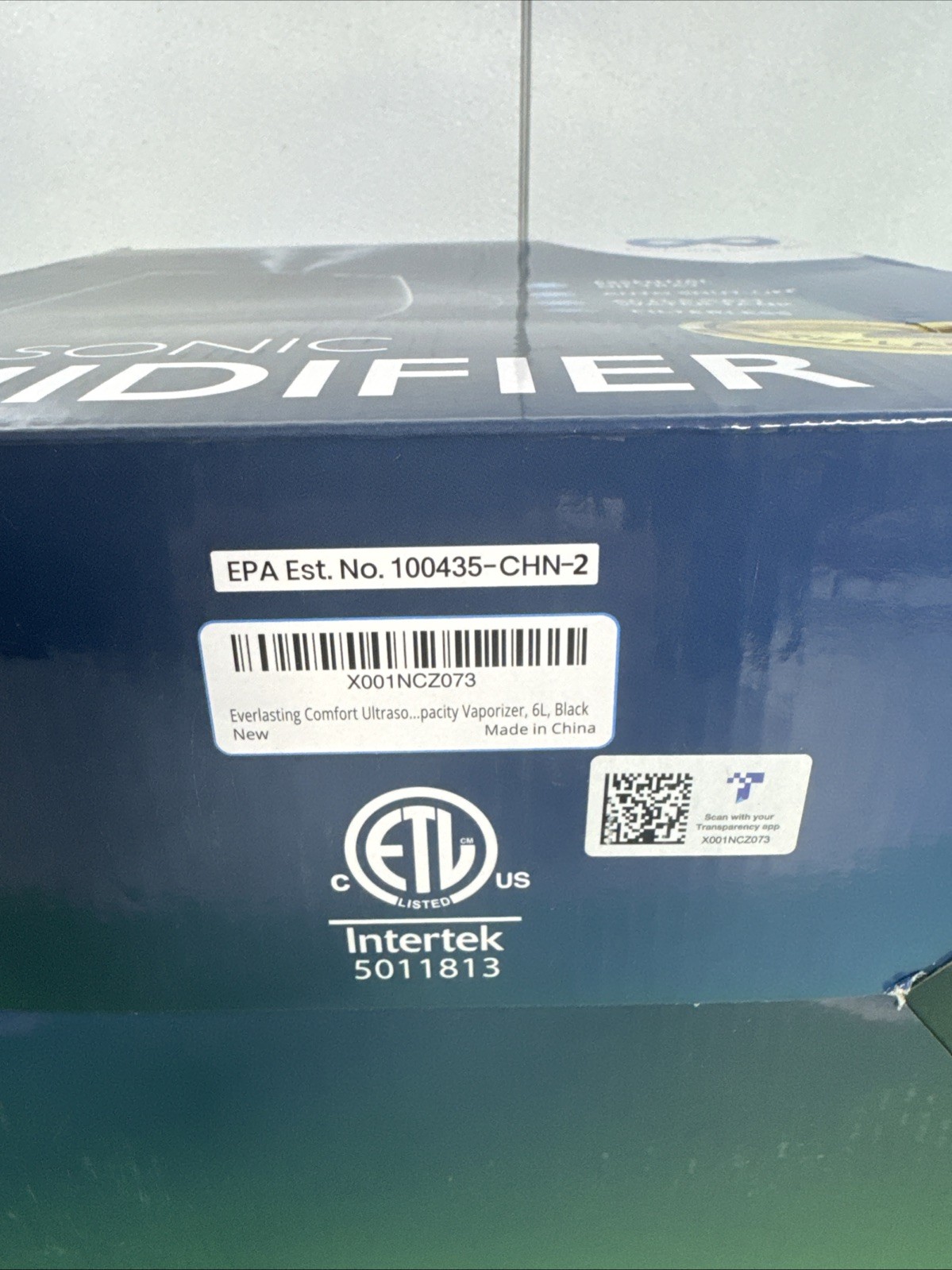 Everlasting Comfort 6L Humidifiers for Bedroom, Quiet 50HR Runtime No-Filter