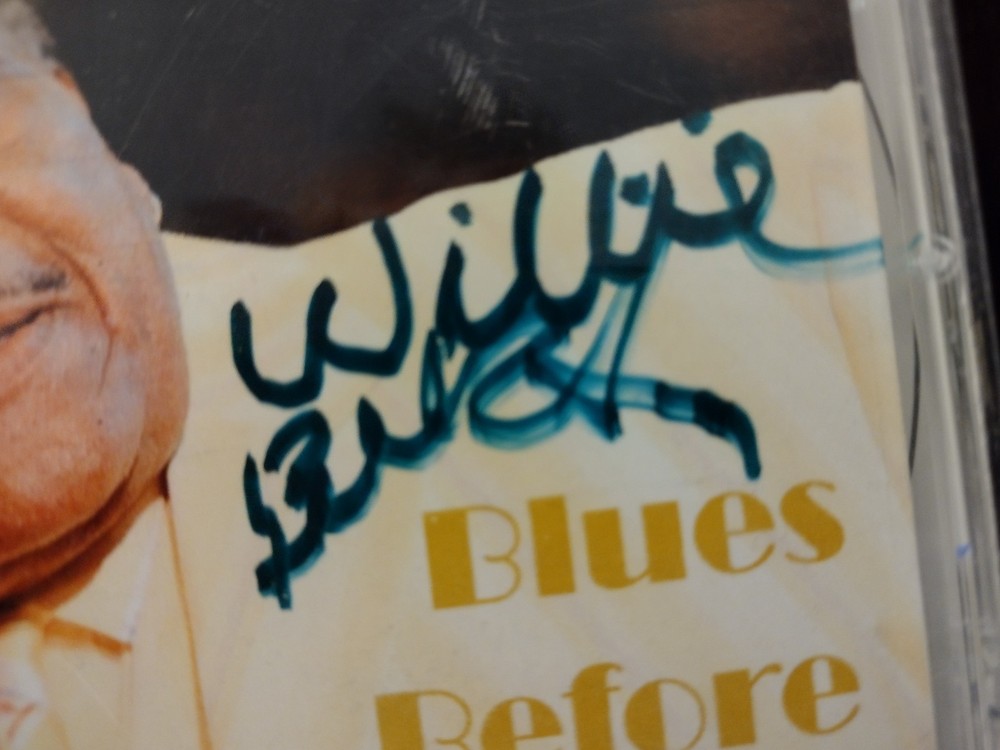 Willie Buck Signed 2 CD Lot Chicago Blues