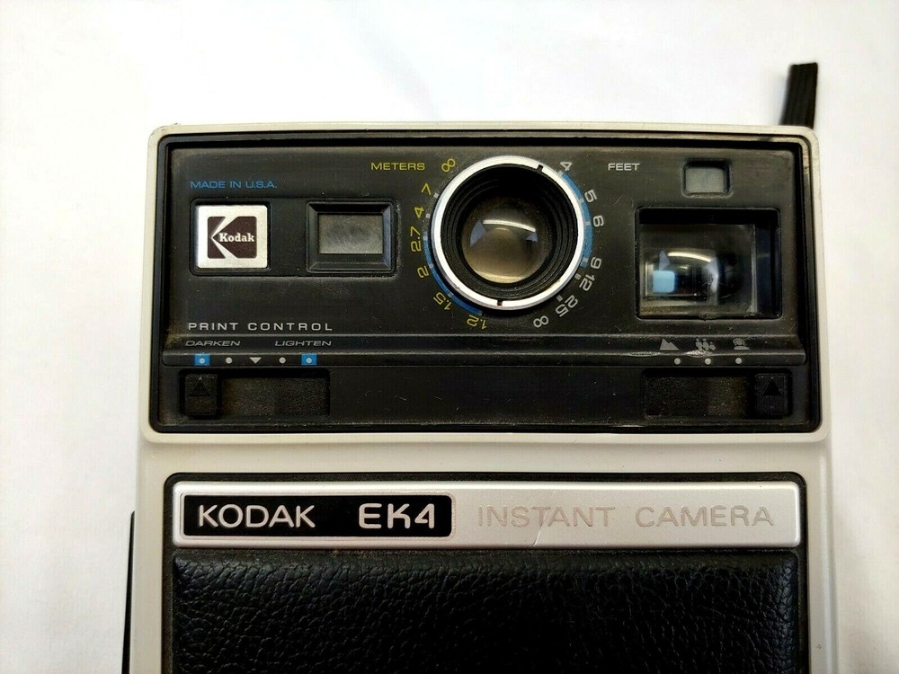 Kodak EK4 Instant Camera with Strap (untested no battery)