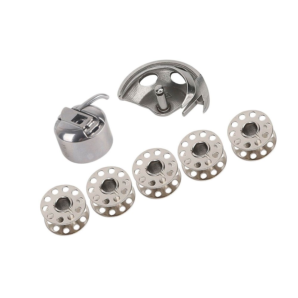 Bobbins + Bobbin Case + Shuttle Hook for Old Style Household Sewing Machine