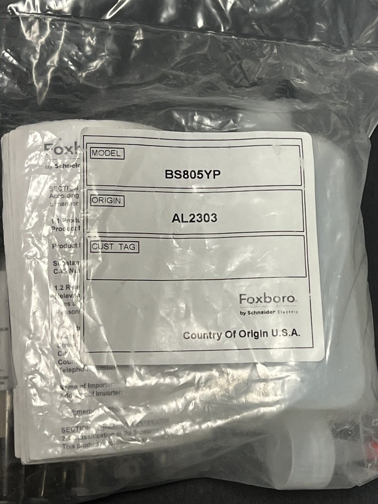 Foxboro pH Reference Electrode Solution 10 Piece Kit for 871 PH Probe New Sealed