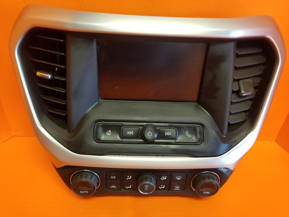 17-19 GMC ACADIA OEM CONTROL PANEL