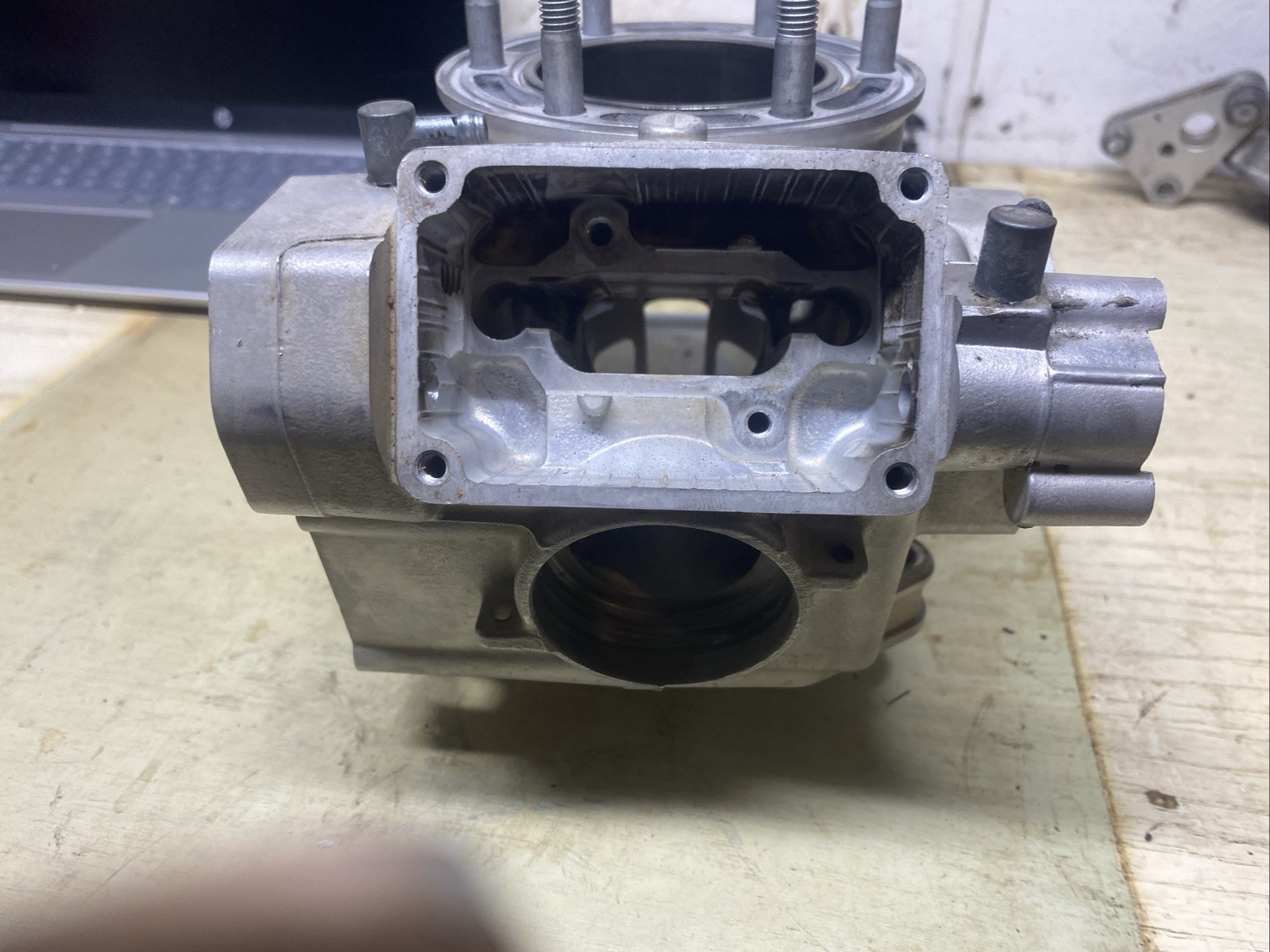 2002 02 RM250 RM 250 OEM Cylinder And Piston Engine Top End Jug 11200-37871