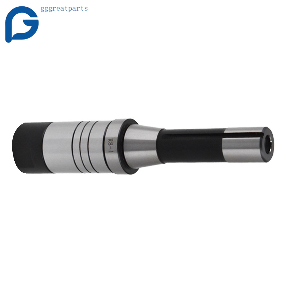 1'' R8 Stub Milling Arbor Adapter Tool Mill R8 Shank For Type Machine