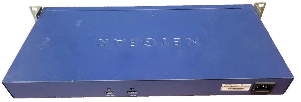 NetGear ProSafe GS724TS V1H1 24-Ports Stackable Smart Switch Tested Reset #73
