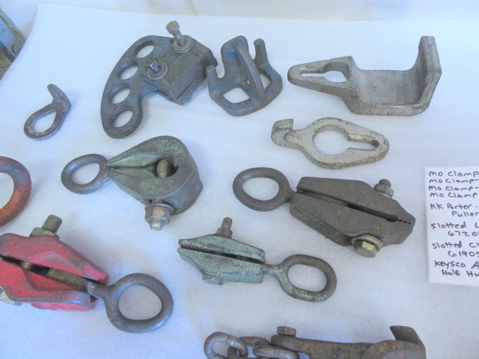 MO CLAMP Porter Lot Auto Body Frame Machine Pulling Clamp B C JR L Hook Tools