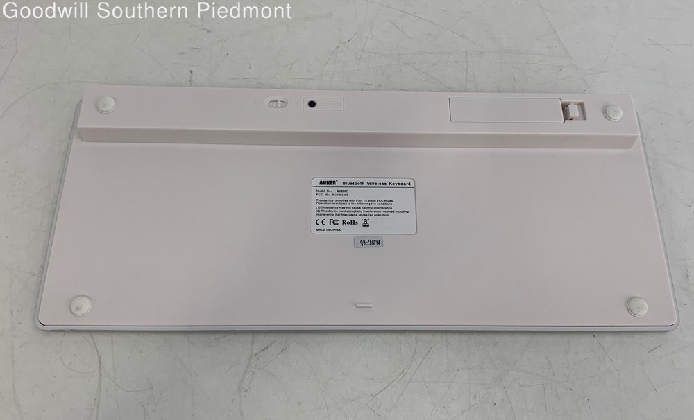 Anker K1280C Bluetooth Wireless Keyboard - Open Box