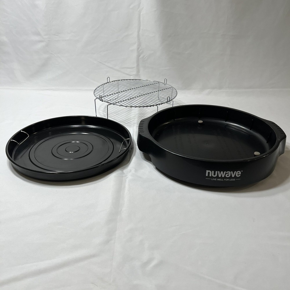 NuWave Pro Plus Infrared Oven 20604 Base W/ Drip Tray & Rack Replacement Part