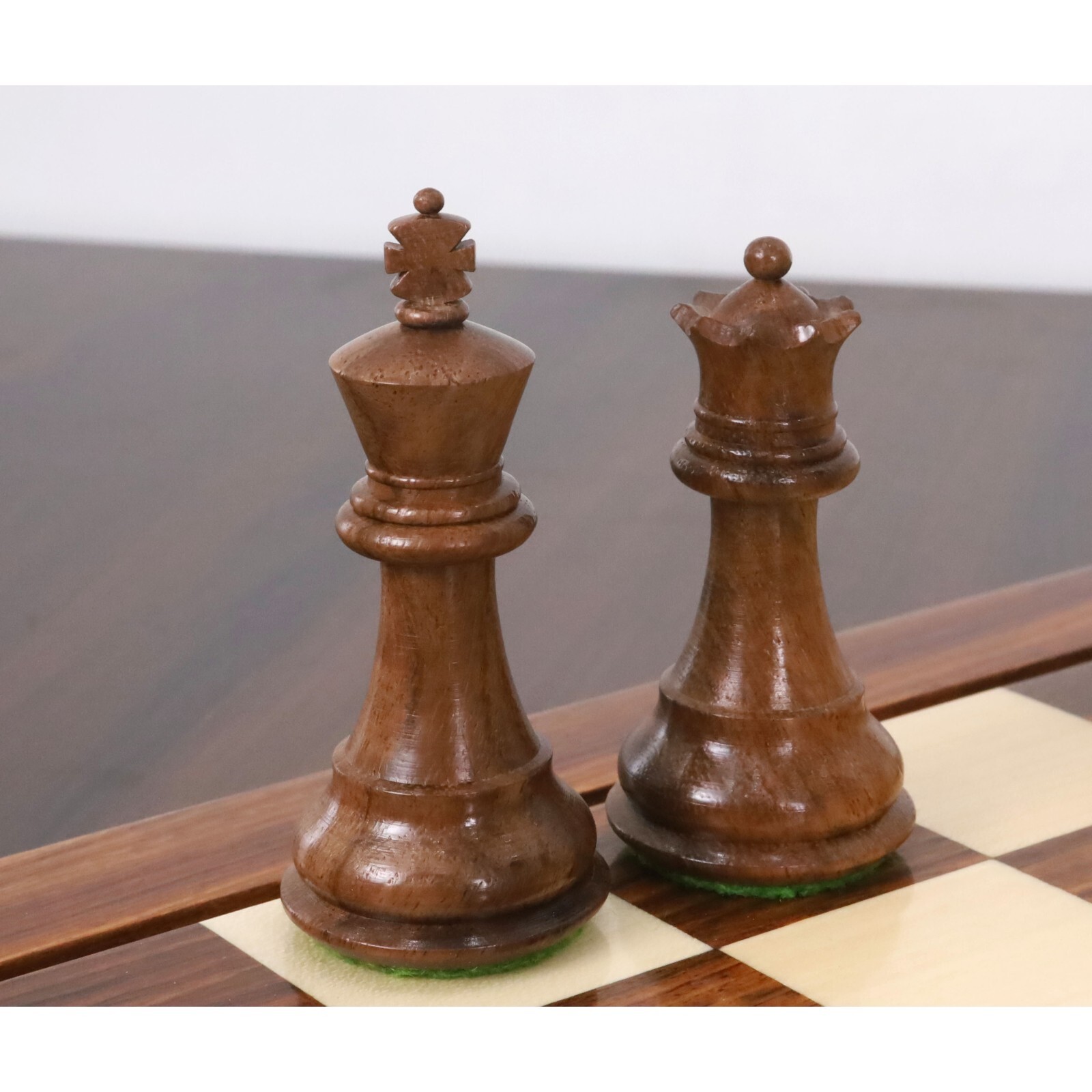 3" Professional Staunton Chess Pieces Only set- Weighted Golden Rosewood