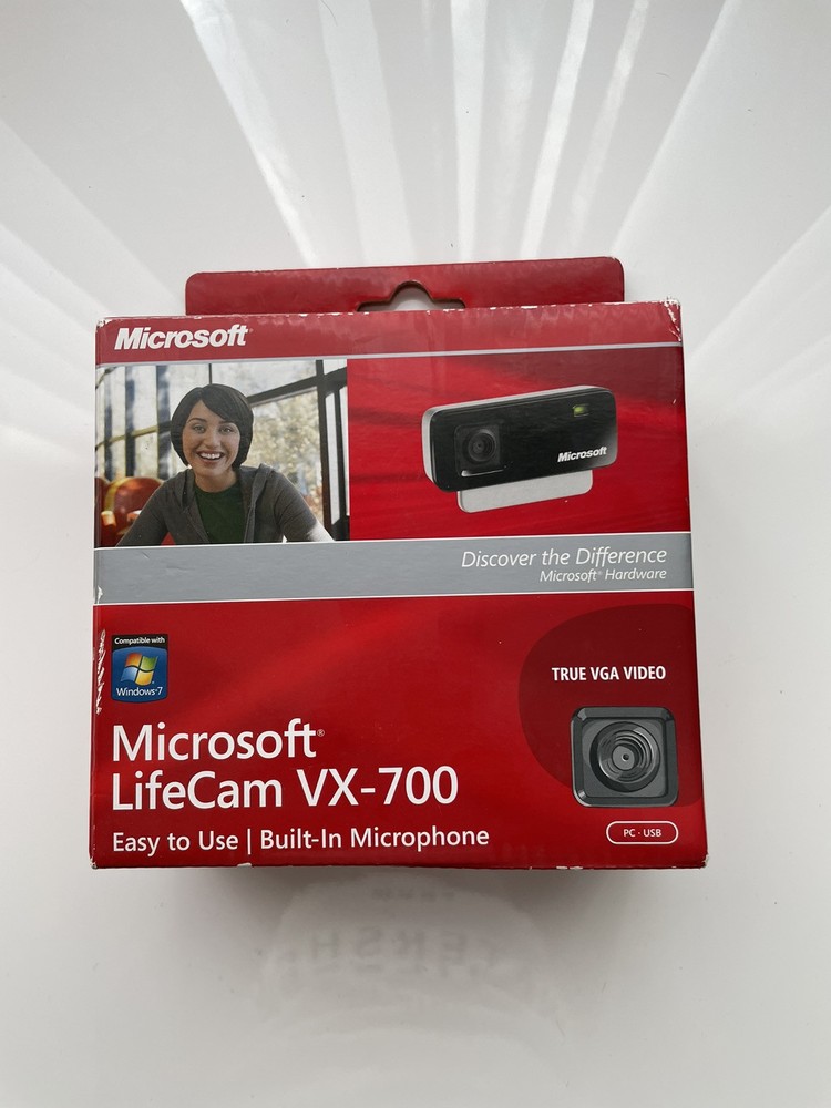 Microsoft LifeCam VX-700 Build-in Microphone Web Cam