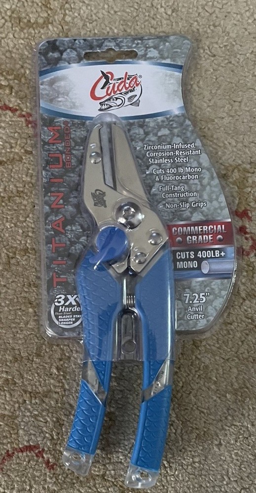 Cuda 7.25” Anvil Cutter Titanium Bonded 23041
