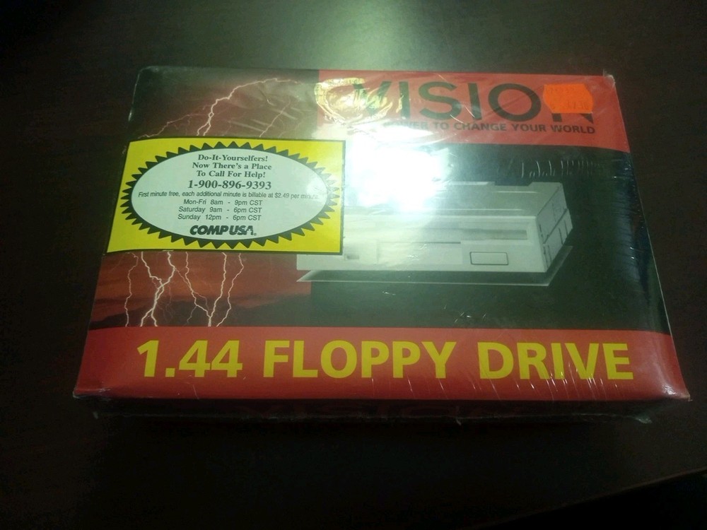Vision 1.44 Floppy Disc Drive New