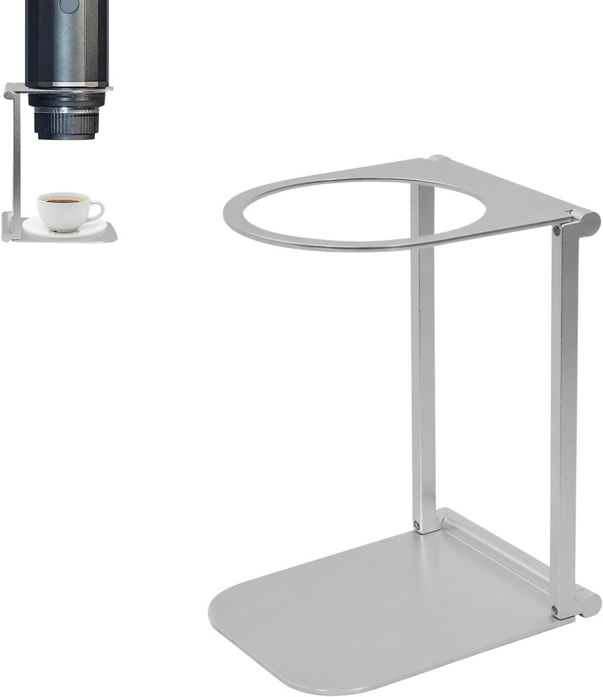 Portable Foldable Espresso Machine Stand for Office, Home, and Camping