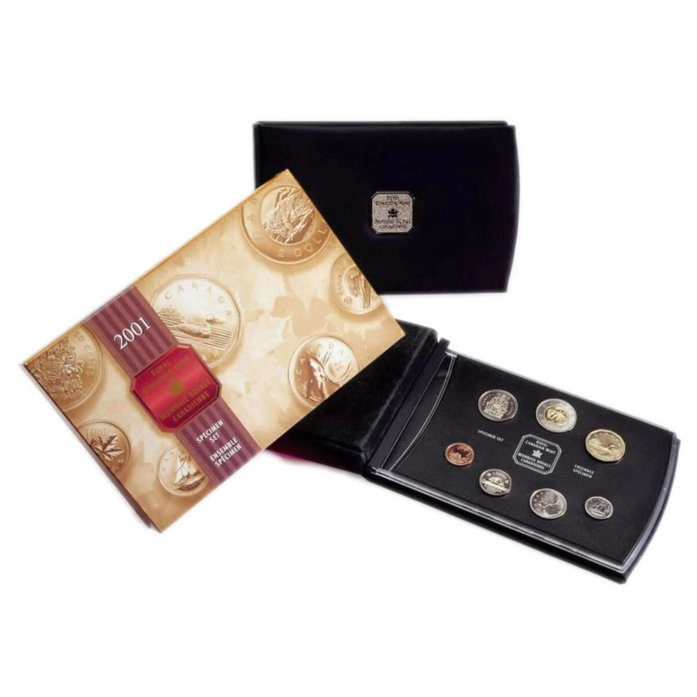 2001 Canada - Specimen Set - 7 Coin Set