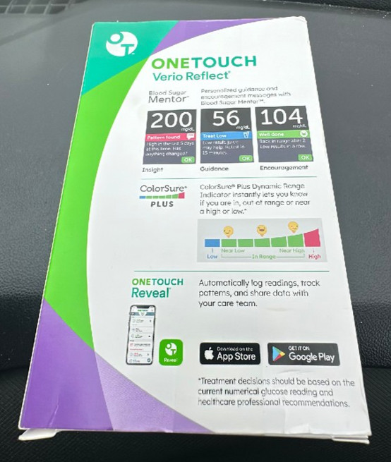 OneTouch Verio Reflect Blood Glucose Meter