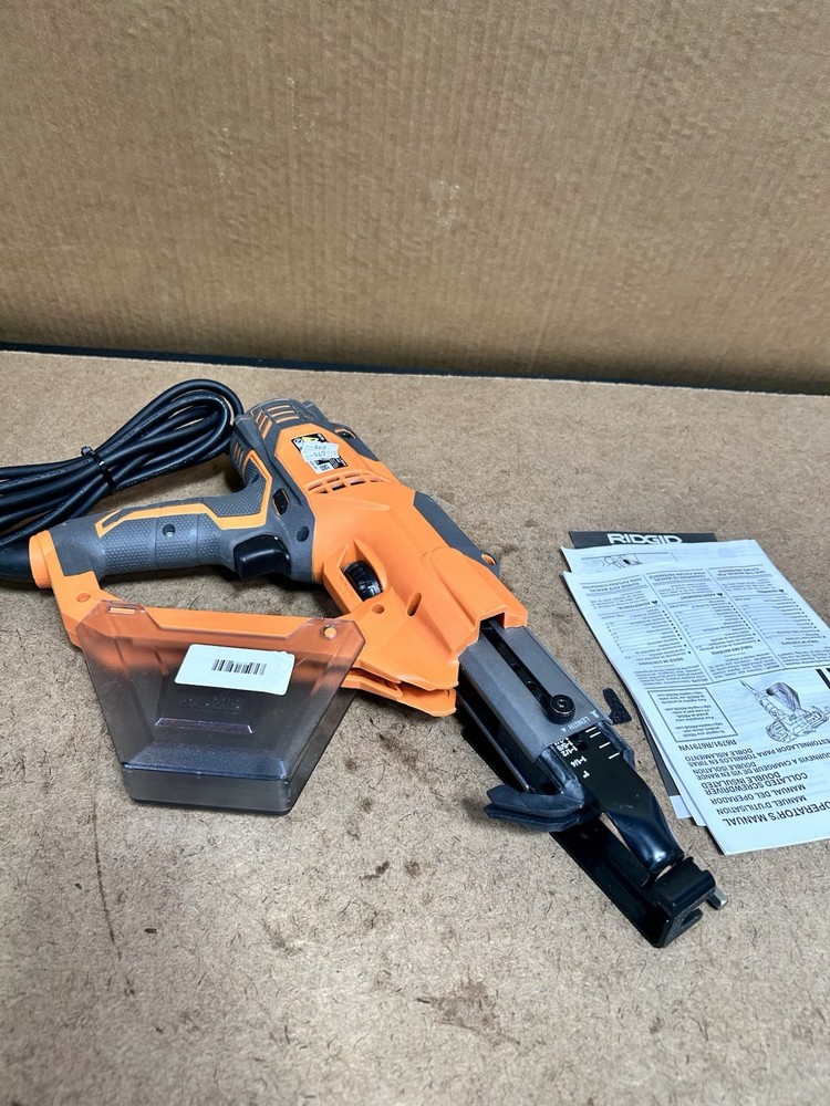 RIDGID R6791 3" Drywall & Deck Collated Corded Screwdriver E109