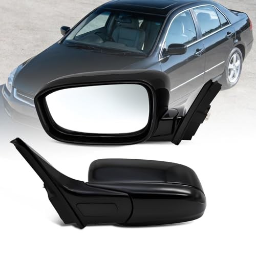 Driver Side Mirror Assembly Compatible with Accord 2003-2007 Non-Heated Left