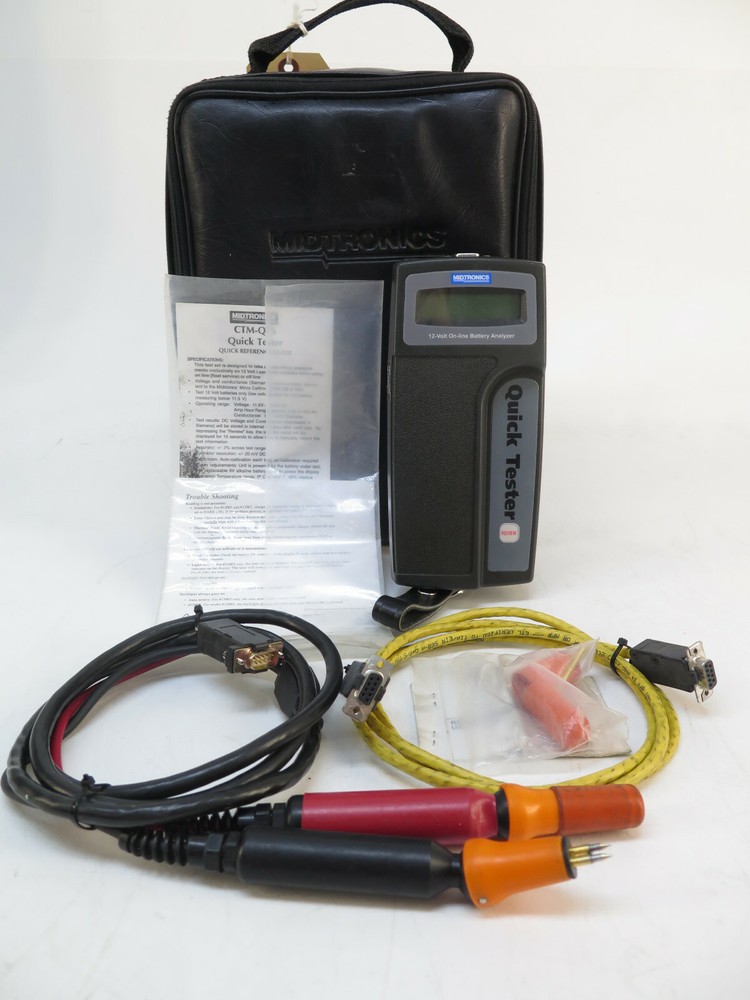 Midtronics CTM-QTS Quick Tester 12-Volt On-line Battery Analyzer