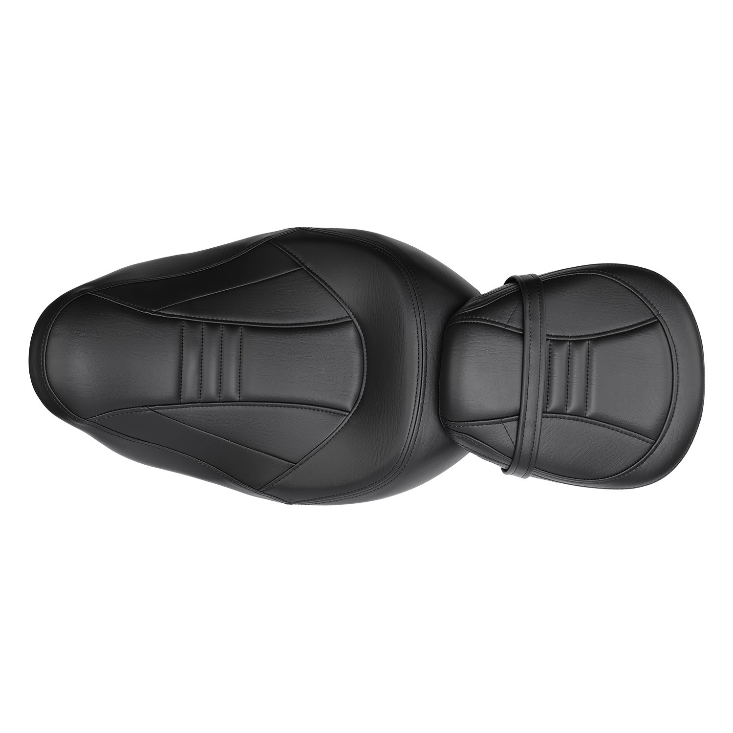 Low-Profile Seat Rider Passenger Two-Up Seat for Harley Touring Electra Glide US