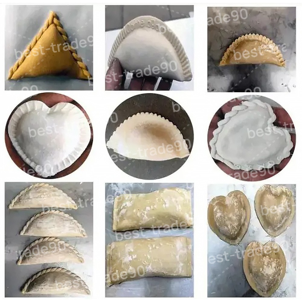 Commercial Dumpling Making Machine Electric Big Empanada Wrapper Maker Stainless