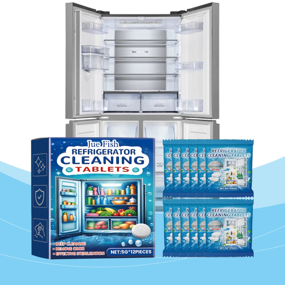 refrirator cleaning effervescent tablets kitchen refrirator
