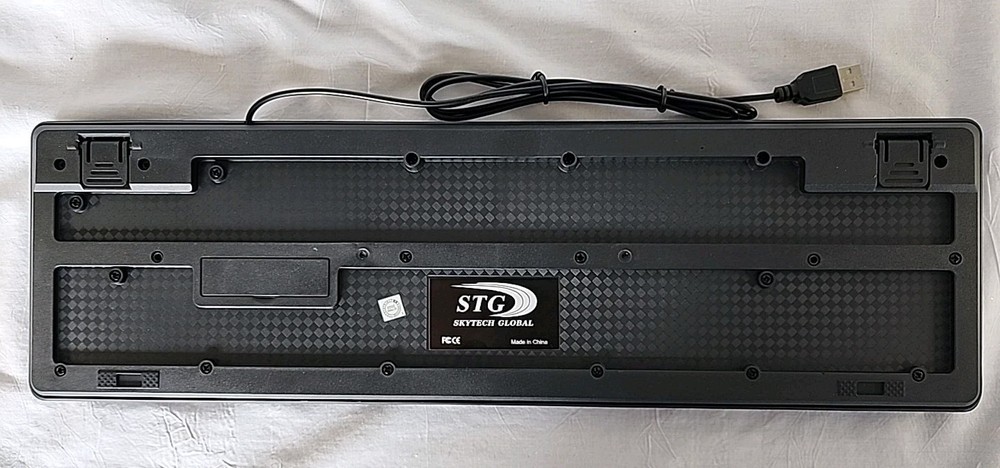 STG SKYTECH GLOBAL Wired Computer Keyboard Open Box