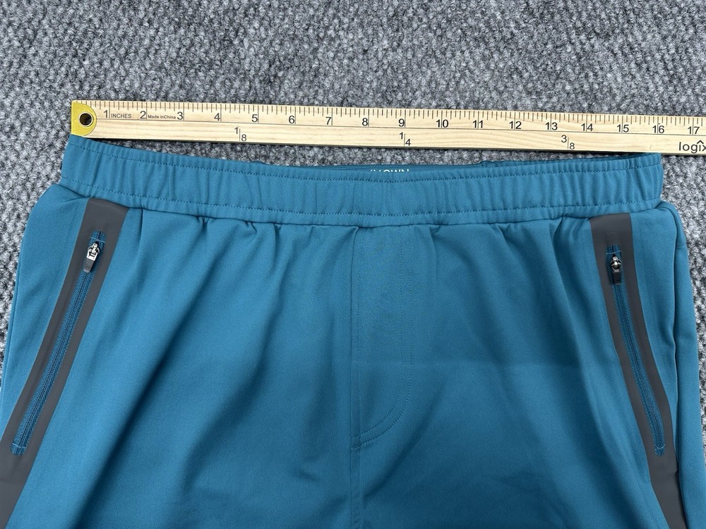 Outerknown Men’s Medium Performance Active Joggers Pants Blue Comfort Stretch
