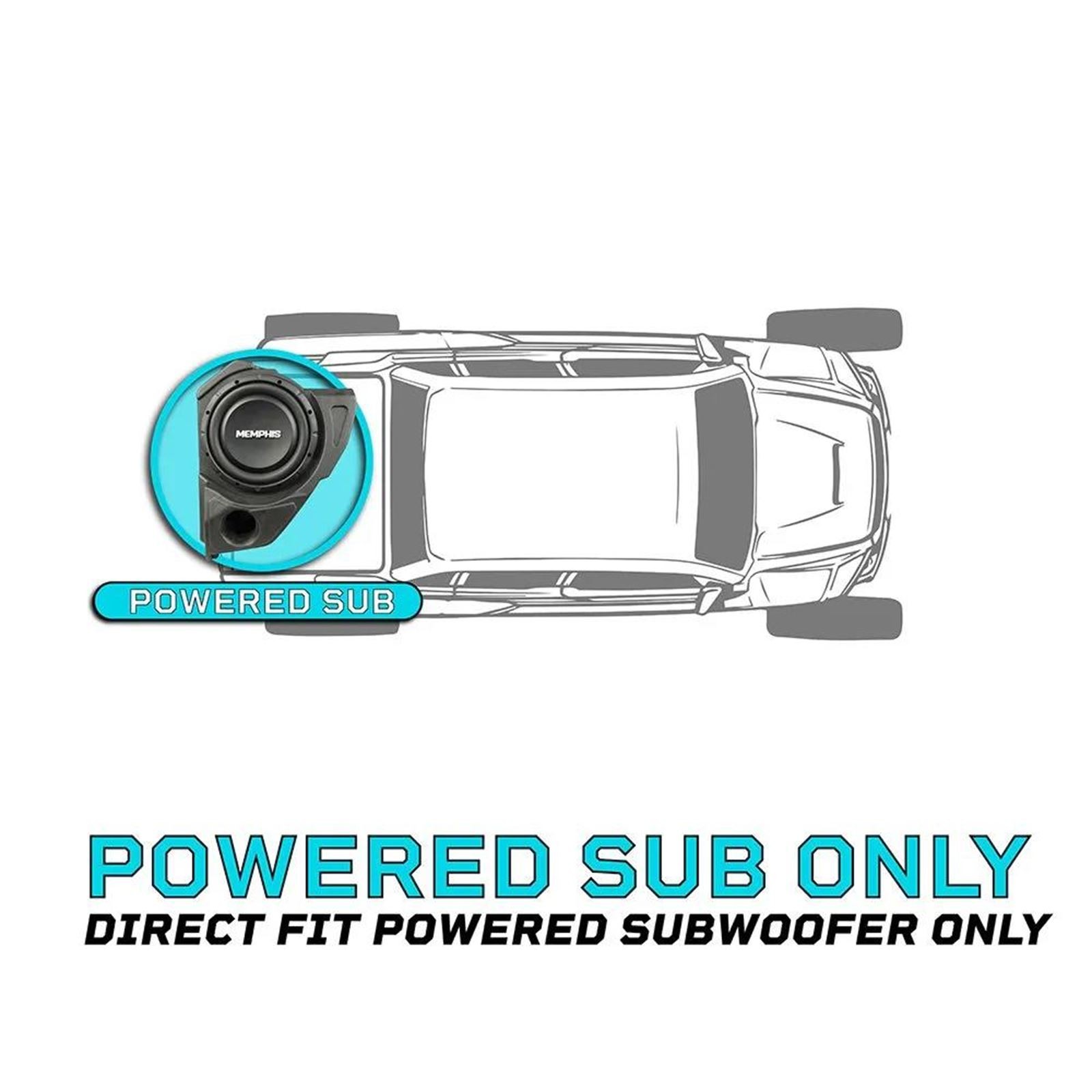 Memphis Audio Subwoofer for Can-Am X3 CANAMX310SE