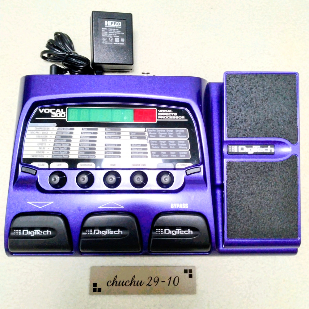 DigiTech Vocal 300 Multi-Effects Processor Voice Changer used from japan