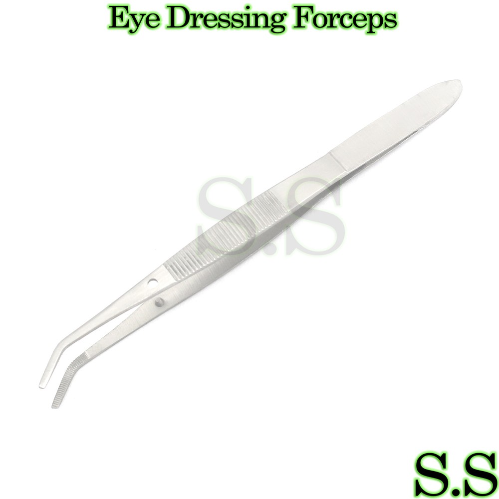 1 Eye Dressing Forceps 4" Half/Cvd Surgical Instruments