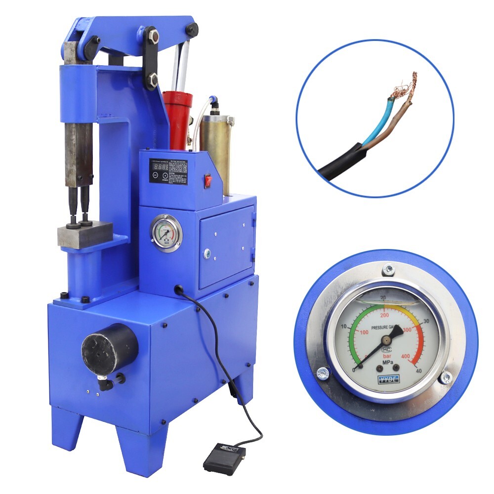Pneumatic Riveting Machine 220V Controller Double Head Heavy Duty Impact Riveter