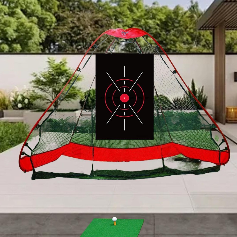 Golf Target Cloth, Hitting Net, Aiming Exercise Hanging Circle Backstop Swing