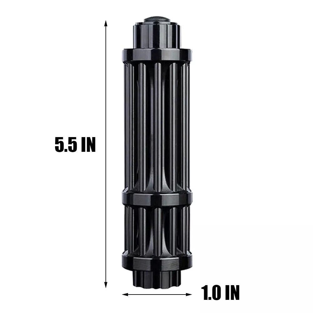 5W Adjustable High Power Blue Llight Laser Pointer Visible Dot Torch Light New