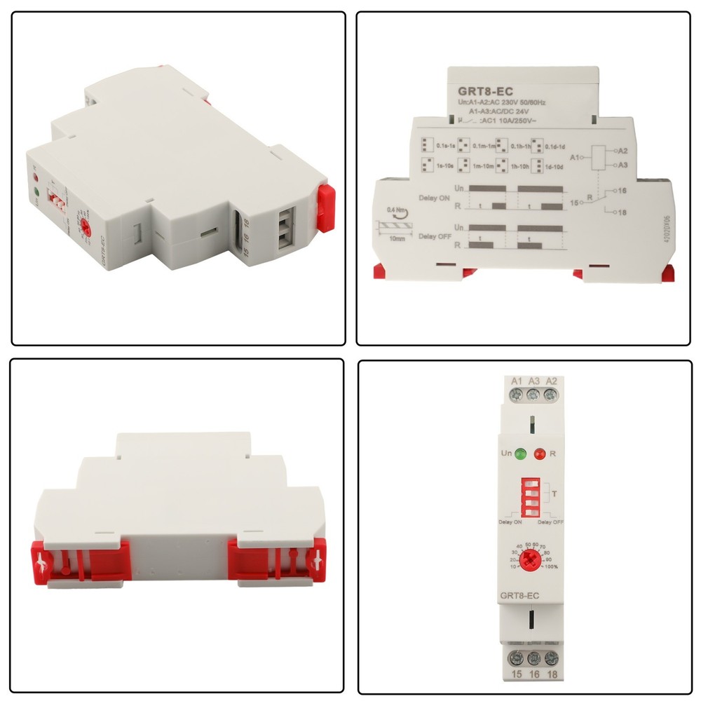 Time Relay GRT8EC Suitable for Diverse Electrical Applications and Uses