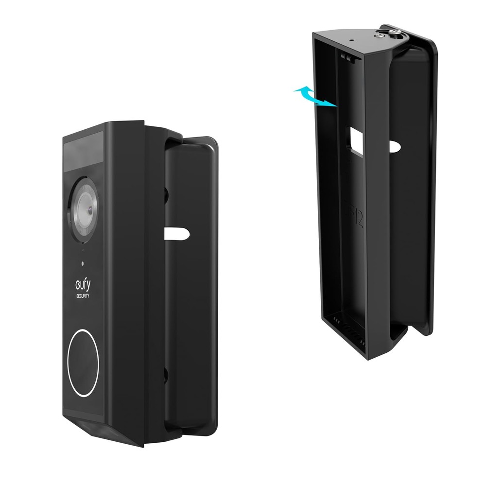 Doorbell Angle Mount 0 to 35 Degree Adjustable for eufy Security E340 - Easy