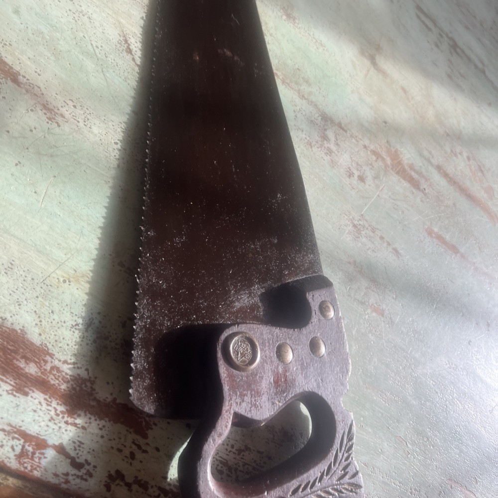 Vintage KEEN KUTTER HAND SAW 26” Blade