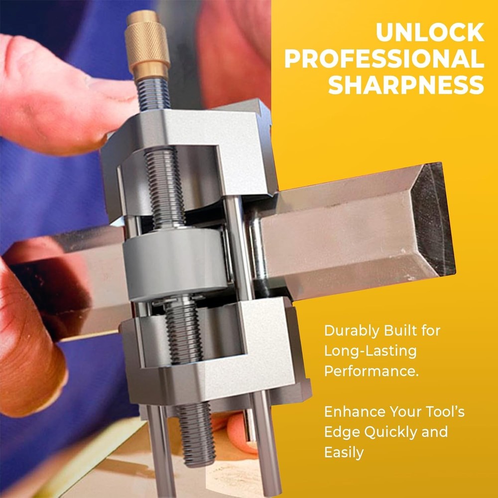 Honing Guide - Chisel & Plane Sharpening Jig - Fits Chisels